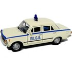 Malli fiat 125p Milicja 1:39, Welly, valkoinen