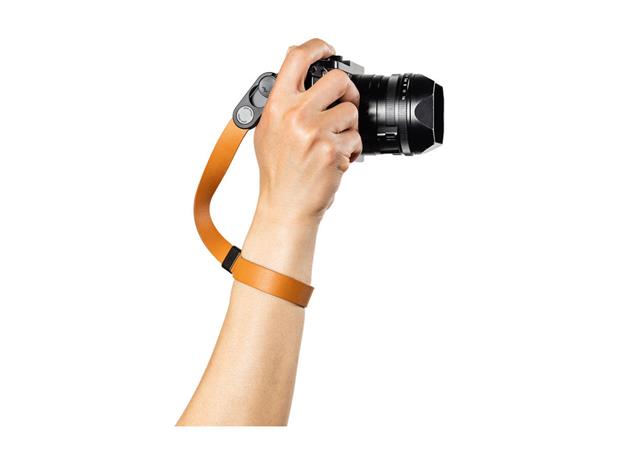 Peak Design Cuff Leather Camera Strap Wrist - Amber