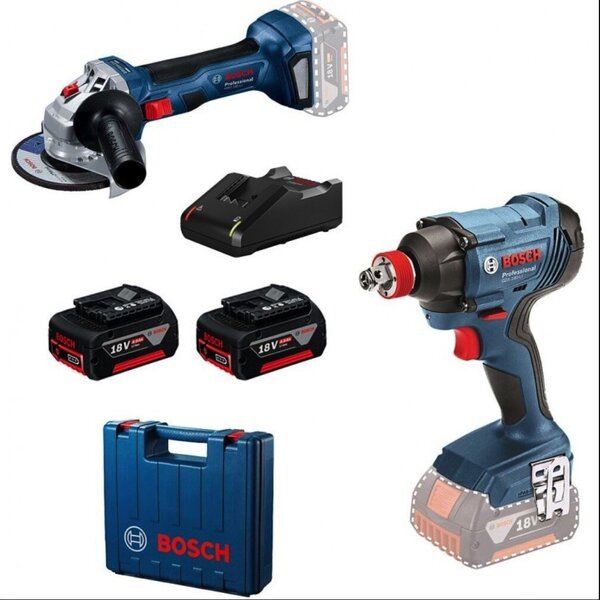 Bosch Gdx 180 Gws 180 johdoton työkalusarja 2x4.0ah