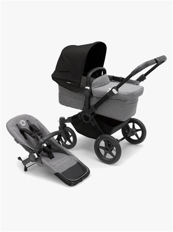 Bugaboo Donkey 5 Yhdistelmävaunut, Graphite/Midnight Black/Morning Pink