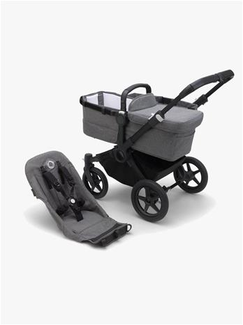 Bugaboo Donkey 5 Yhdistelmävaunut, Graphite/Midnight Black/Morning Pink