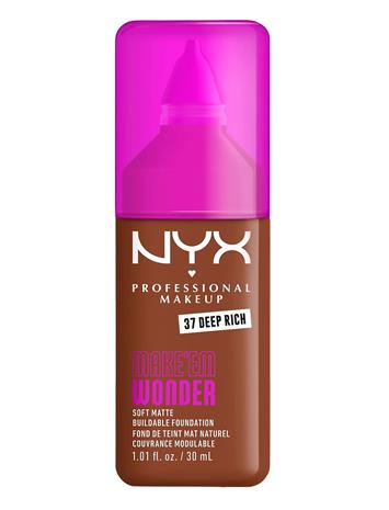 NYX PROFESSIONAL MAKEUP Make Em Wonder Foundation 37 Deep Rich