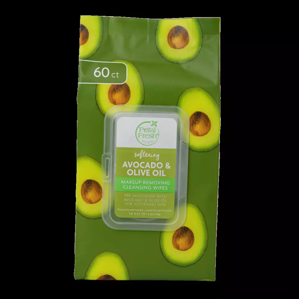 Petal Fresh - Pure Avocado & Olive Oil Makeup Removing Wipes
