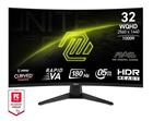MSI MAG 325CQF (31,5"), näyttö