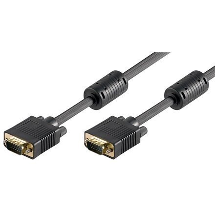 Pro VGA FullHD Cable - Musta - 2m