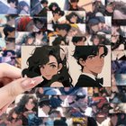 50kpl Romanttinen Pariskunta Avatar Tarrat Anime Kaksulotteinen Tyttö Koristelematon Kirja Kitaran Muistikirja Tee-se-itse Käsikirja Tarra