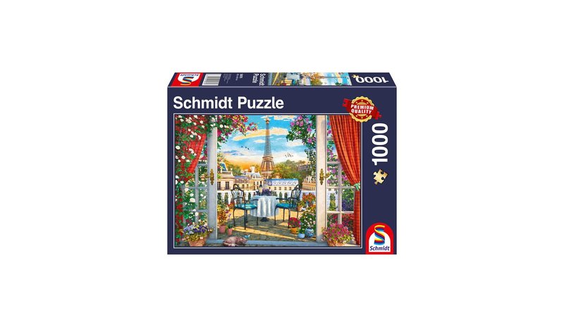 Schmidt Puzzle - A terrace in Paris (1000 pieces)