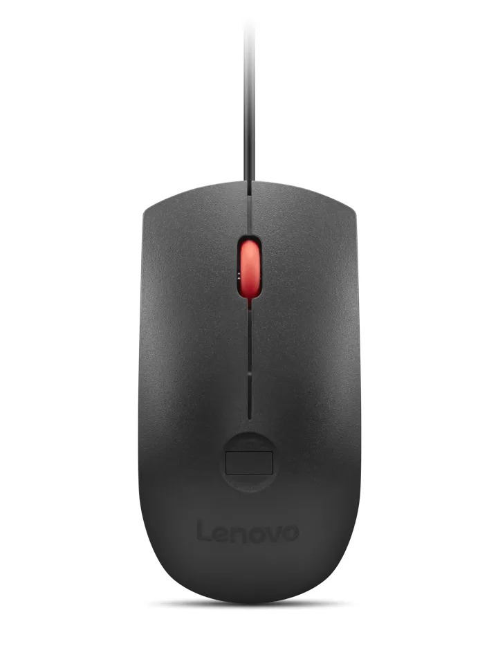 Lenovo Fingerprint Biometric USB Mouse Gen3 -langallinen hiiri, musta