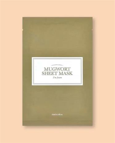 I'm from Mugwort Sheet Mask Kangasnaamio 1 kpl