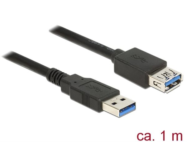 DeLOCK USB Extension Cable - USB Type A to USB Type A - 1 m