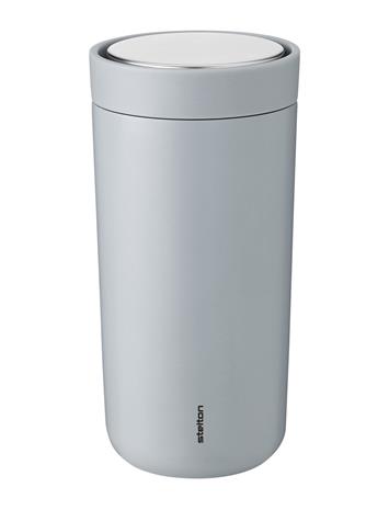 Stelton To-Go Click Cup Home Tableware Cups & Mugs Thermal Cups Grey Stelton