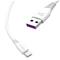 Dudao cable USB / USB Type C 5A cable 2m white (L2T 2m white) – kuva 3