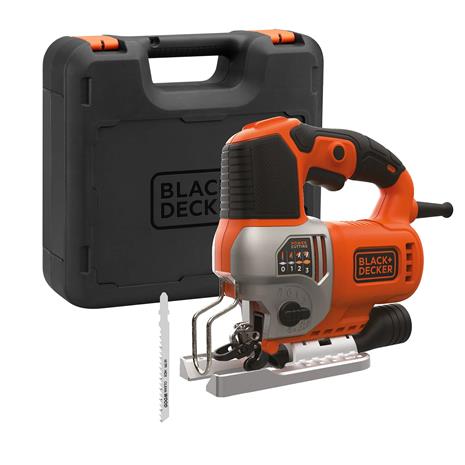 Black & Decker BES610K 650W, pistosaha kitboxilla – kuva 7/8
