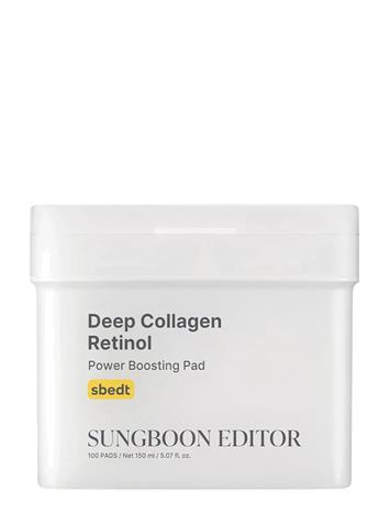 Sungboon Editor Deep Collagen Retinol Power Boosting Pad - 150 ml / 100 pads