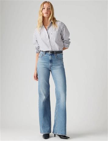Levi's® Ribcage Bells Next Saturday No Bottoms Jeans Flares Blue Levi's®