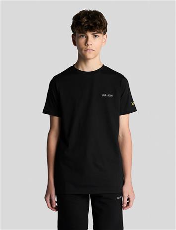 Lyle & Scott Logo Print T-Shirt - Grey - 164-170