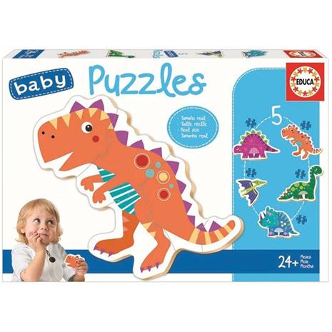 Educa Baby Puzzles 5 pcs Dinosaurs – kuva 2/4