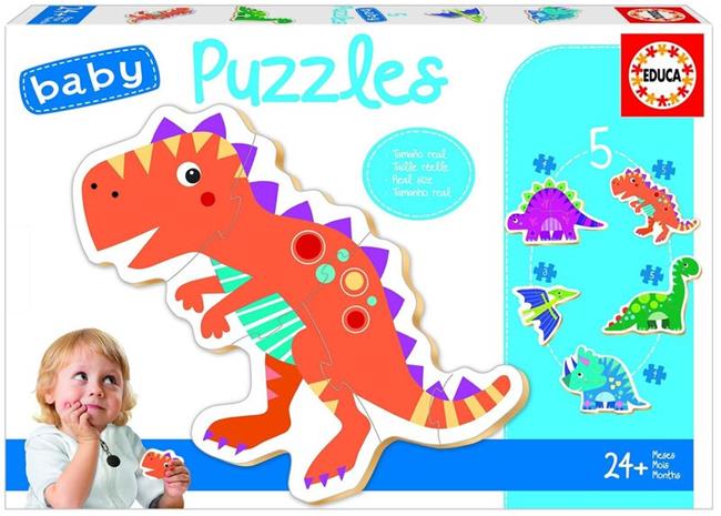 Educa Baby Puzzles 5 pcs Dinosaurs – kuva 3/4