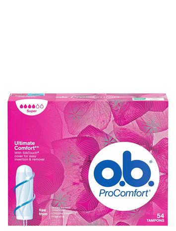 O.B. ProComfort Super 54 pcs