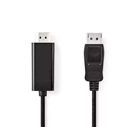 Nedis CCGL37100BK20 video cable adapter