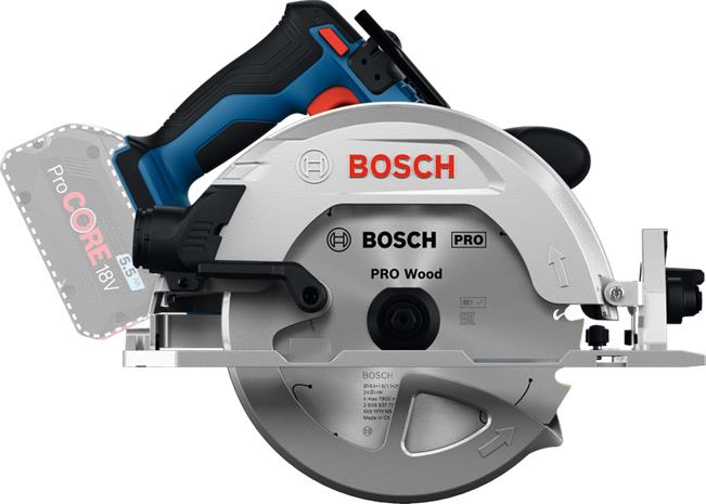 Bosch PRO GKS 18V-68-2 Professional (06016D0001) 18V L-BOXX, akkupyörösaha (ilman akkua ja laturia) – kuva 2/3