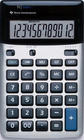 Texas TI-5018 SV desktop calculator