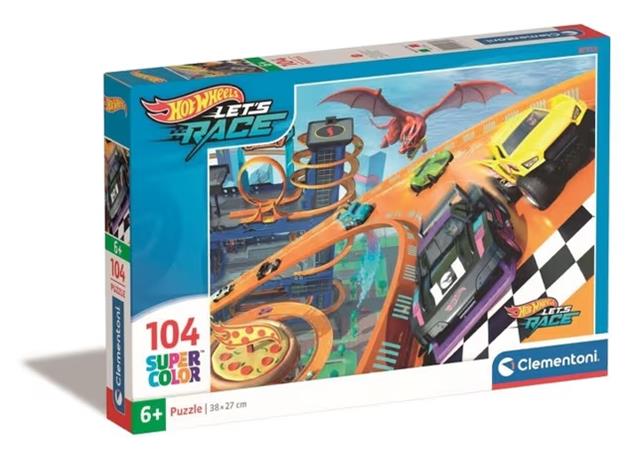 104 pcs Puzzles Kids Hotwheels – kuva 4/8
