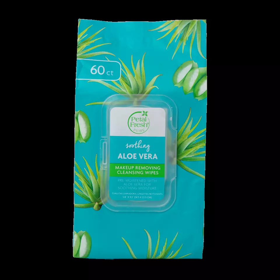 Petal Fresh - Pure Aloe Vera Makeup Removing Wipes