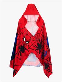 Marvel Spider-Man Rantapyyhe + Huppu, Punainen