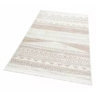 Monivärinen 100% Puuvillamatto 120x180 cm - Konepestävä, Tasokudottu, Ei Nukkaa, 5 mm Paksuus