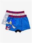 Sonic Boxer Alushousut 2-pack, Moniväriset, 116