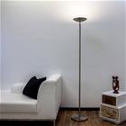 Lindby Malea LED-lattiavalo, nikkelivärinen, himmennettävä, 180 cm