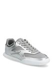 Calvin Klein Low Pro Run Lace Stripe Met Lth - Silver - 41