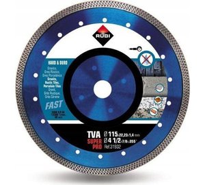 Rubi Superpro Tva 180mm timanttilevy laatoille ja kivelle