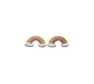 Silver Bar 6494 Rainbow korvakorut