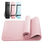 Gymstick Comfort Mat NBR (1,5 mm), Zero Black, 180 x 60 cm