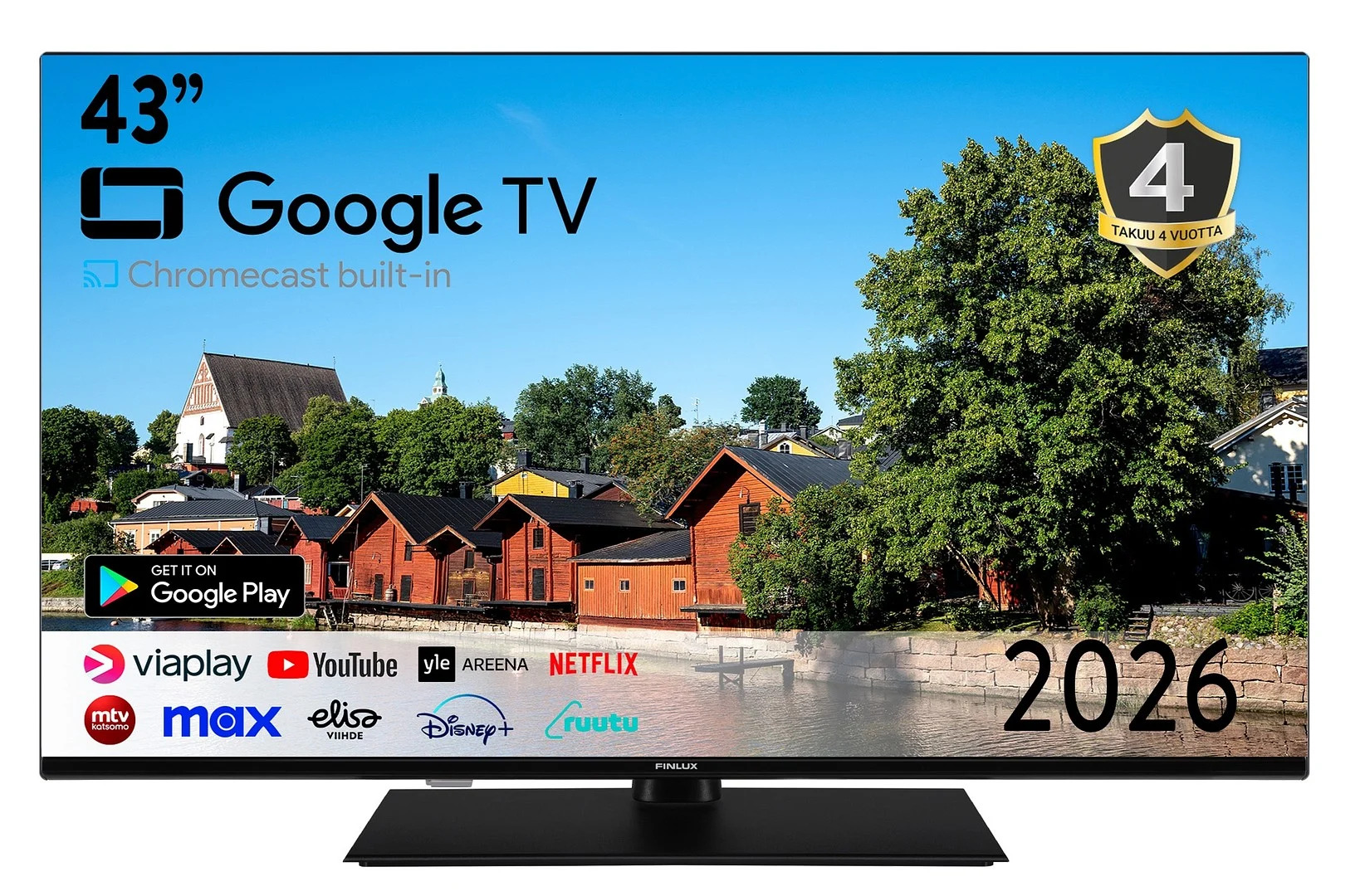 Finlux 43" 4k Uhd-tv 43g9.3gcmb
