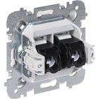 Santra Computer Socket Rj45, valkoinen, Under Network, 2x