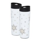 Art Deco Stars -termosmuki 340 ml lumihiutaleet AMBITION