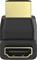 HAMA Adapter HDMI 90 Degree Gold Black – kuva 4