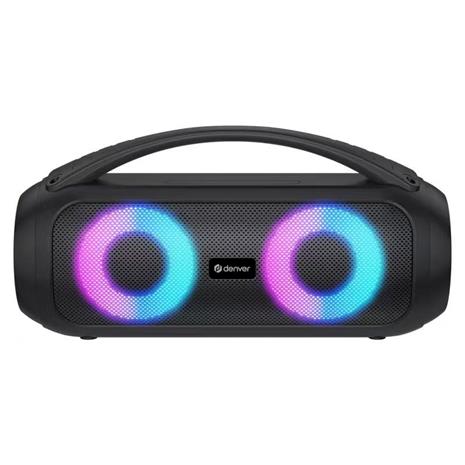DENVER BTG-618 - Bluetooth Speaker with light effects and rechargeable battery