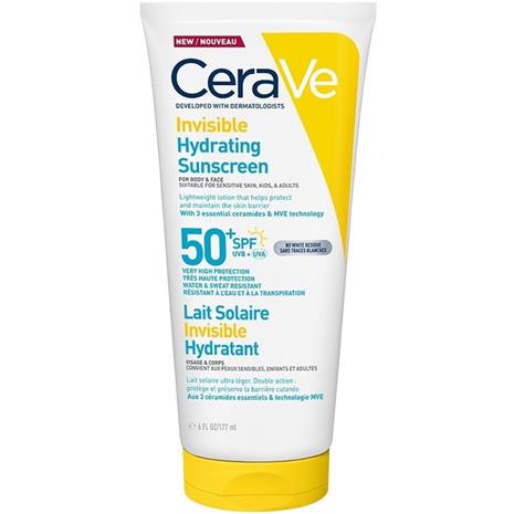 CeraVe Invisible Hydrating Sunscreen SPF50+