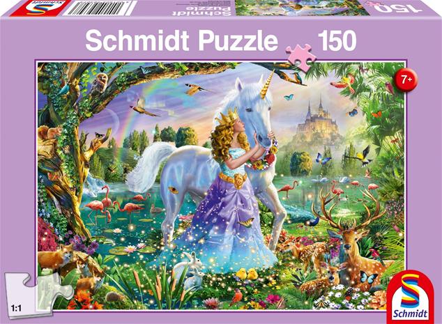 SCHMIDT PRINCESS UNICORN AND CASTLE 150P – kuva 2/2