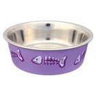 Ecuelle - Trixie - Ruostumaton teräs - Liukumaton - 0,3 L - Ø 12 cm