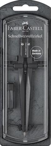 Faber-Castell - Compass - Quick set Stream, Blackstone (174530)