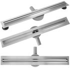 Linear Drain Rea Neox Slim Pro 700 Brush Steel