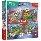 Trefliks travel 4in1 palapelit lapsille