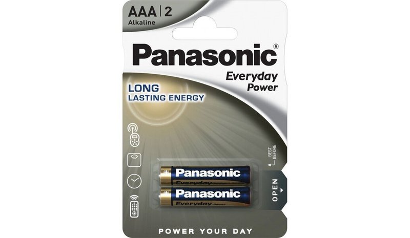 Panasonic-paristot, LR03EPS / 2B ( 6 + 2 )