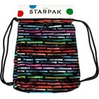 Starpak art Stripes olkalaukku