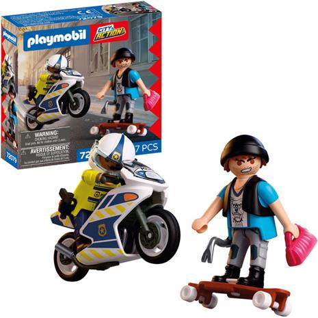 PLAYMOBIL - Motorcycle Chase (72079)